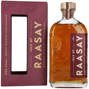 Eiland Raasay Isle of RAASAY Dùn Cana Sherry Quarter Cask Release 52% Vol. 0,7l in geschenkverpakking Eiland Raasay Isle of RAASAY Dùn Cana Sherry Quarter Cask Release 52% Vol. 0,7l in geschenkverpakking