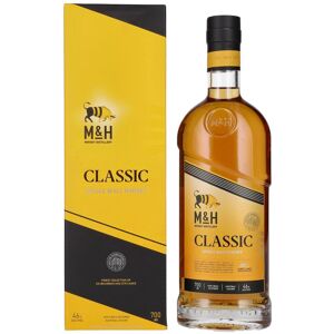 M&H Whiskystokerij M&H Classic Single Malt Whisky 46% Vol. 0,7l in geschenkverpakking M&H Whiskystokerij M&H Classic Single Malt Whisky 46% Vol. 0,7l in geschenkverpakking