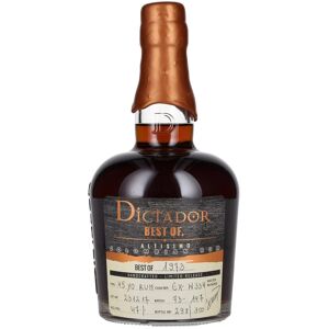 Dictador rum Dictador BEST OF 1973 ALTISIMO Colombian Rum Limited Release 47% Vol. 0,7l Dictador rum Dictador BEST OF 1973 ALTISIMO Colombian Rum Limited Release 47% Vol. 0,7l