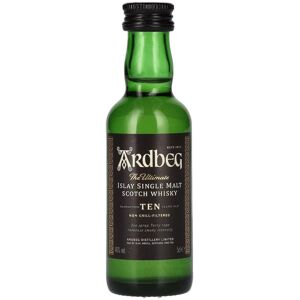 Ardbeg Whisky Ardbeg TEN Years Old Islay Single Malt 46% Vol. 0,05l Ardbeg Whisky Ardbeg TEN Years Old Islay Single Malt 46% Vol. 0,05l
