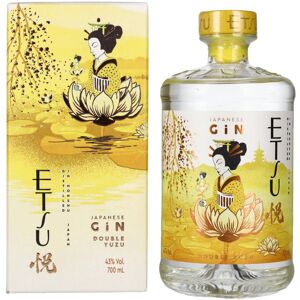 Etsu Gin DOUBLE YUZU Limited Edition 43% Vol. 0,7l in geschenkverpakking Etsu Gin DOUBLE YUZU Limited Edition 43% Vol. 0,7l in geschenkverpakking