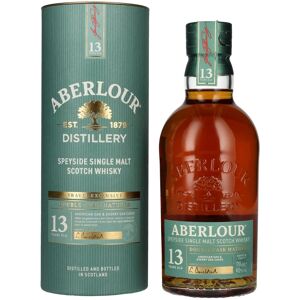 Aberlour 13 Years Old DOUBLE CASK MATURED Travel Exclusive Speyside Single Malt 40% Vol. 0,7l in geschenkverpakking Aberlour 13 Years Old DOUBLE CASK MATURED Travel Exclusive Speyside Single Malt 40% Vol. 0,7l in geschenkverpakking