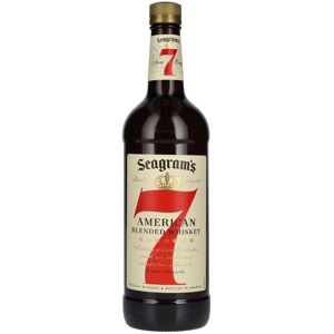 Seagram's 7 Whiskey Seagram's 7 Crown American Blended Whiskey 40% Vol. 1l Seagram's 7 Whiskey Seagram's 7 Crown American Blended Whiskey 40% Vol. 1l