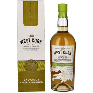 West Cork Irish Whiskey West Cork Single Malt Irish Whiskey CALVADOS CASK FINISHED 43% Vol. 0,7l in geschenkverpakking West Cork Irish Whiskey West Cork Single Malt Irish Whiskey CALVADOS CASK FINISHED 43% Vol. 0,7l in geschenkverpakking