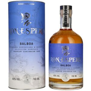 Ron Espero Balboa Selección Homenaje Premium Caribbean Rum 40% Vol. 0,7l in geschenkverpakking Ron Espero Balboa Selección Homenaje Premium Caribbean Rum 40% Vol. 0,7l in geschenkverpakking