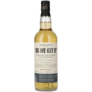 Ian Macleod Distillers Ian Macleod's AS WE GET IT Highland Single Malt Cask Strength 60,4% Vol. 0,7l Ian Macleod Distillers Ian Macleod's AS WE GET IT Highland Single Malt Cask Strength 60,4% Vol. 0,7l