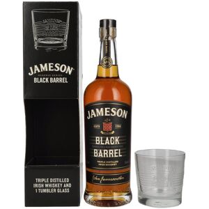Jameson Whiskey Jameson BLACK BARREL Triple Distilled Irish Whiskey 40% Vol. 0,7l in geschenkverpakking met Tumbler Jameson Whiskey Jameson BLACK BARREL Triple Distilled Irish Whiskey 40% Vol. 0,7l in geschenkverpakking met Tumbler
