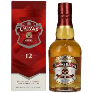 Chivas Regal 12 Years Old Blended Scotch Whisky 40% Vol. 0,35l in geschenkverpakking Chivas Regal 12 Years Old Blended Scotch Whisky 40% Vol. 0,35l in geschenkverpakking