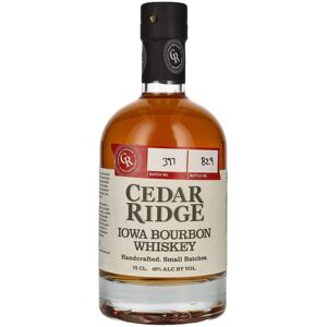 Cedar Ridge whisky Cedar Ridge Iowa Bourbon Whiskey 40% Vol. 0,7l Cedar Ridge whisky Cedar Ridge Iowa Bourbon Whiskey 40% Vol. 0,7l