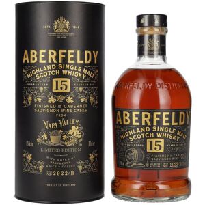 Aberfeldy 15 Years Old Red Wine Casks NAPA VALLEY 43% Vol. 0,7l in geschenkverpakking Aberfeldy 15 Years Old Red Wine Casks NAPA VALLEY 43% Vol. 0,7l in geschenkverpakking