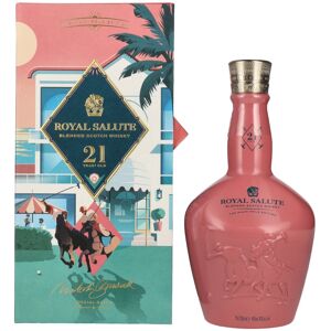 Chivas Regal Royal Salute 21 Years Old THE MIAMI POLO EDITION Blended Scotch Whisky 40% Vol. 0,7l in geschenkverpakking Chivas Regal Royal Salute 21 Years Old THE MIAMI POLO EDITION Blended Scotch Whisky 40% Vol. 0,7l in geschenkverpakking
