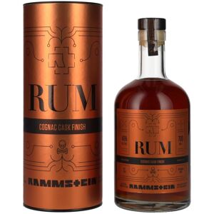 Rammstein Merchandising Rammstein Rum Cognac Cask Finish Limited Edition 46% Vol. 0,7l in geschenkverpakking Rammstein Merchandising Rammstein Rum Cognac Cask Finish Limited Edition 46% Vol. 0,7l in geschenkverpakking