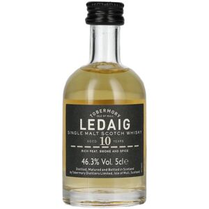 Ledaig Whisky Ledaig 10 Years Old Single Malt Scotch Whisky 46,3% Vol. 0,05l Ledaig Whisky Ledaig 10 Years Old Single Malt Scotch Whisky 46,3% Vol. 0,05l