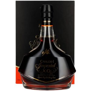 Brandy Carlos I Carlos I Imperial X.O. Solera Gran Reserva Brandy de Jerez 40% Vol. 0,7l in geschenkverpakking Brandy Carlos I Carlos I Imperial X.O. Solera Gran Reserva Brandy de Jerez 40% Vol. 0,7l in geschenkverpakking