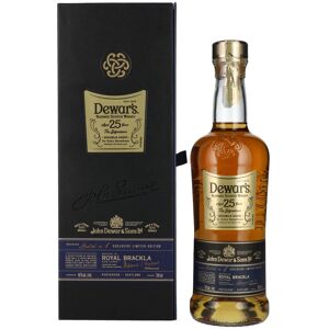 Dewar's 25 Years Old Double Aged Blended Scotch Whisky 40% Vol. 0,7l in geschenkverpakking Dewar's 25 Years Old Double Aged Blended Scotch Whisky 40% Vol. 0,7l in geschenkverpakking