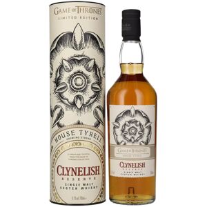 Clynelish Reserve GAME OF THRONES House Tyrell Single Malt Collection 51,2% Vol. 0,7l in geschenkverpakking Clynelish Reserve GAME OF THRONES House Tyrell Single Malt Collection 51,2% Vol. 0,7l in geschenkverpakking