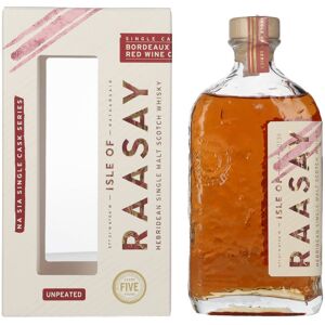 Eiland Raasay Isle of RAASAY 5 Years Old Bordeaux Red Wine Cask Single Malt 60,3% Vol. 0,7l in geschenkverpakking Eiland Raasay Isle of RAASAY 5 Years Old Bordeaux Red Wine Cask Single Malt 60,3% Vol. 0,7l in geschenkverpakking