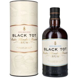 Zwarte Tot Rum Black Tot Master Blender's Reserve Rum Limited Edition 2022 54,5% Vol. 0,7l in geschenkverpakking Zwarte Tot Rum Black Tot Master Blender's Reserve Rum Limited Edition 2022 54,5% Vol. 0,7l in geschenkverpakking