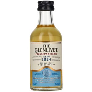 The Glenlivet FOUNDER'S RESERVE American Oak Selection 40% Vol. 0,05l The Glenlivet FOUNDER'S RESERVE American Oak Selection 40% Vol. 0,05l