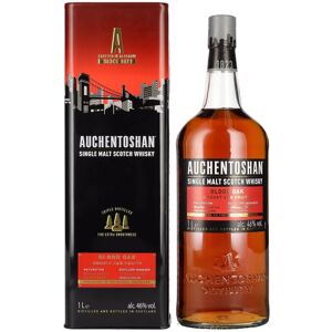 Auchentoshan BLOOD OAK Single Malt Scotch Whisky 46% Vol. 1l in Tinbox Auchentoshan BLOOD OAK Single Malt Scotch Whisky 46% Vol. 1l in Tinbox