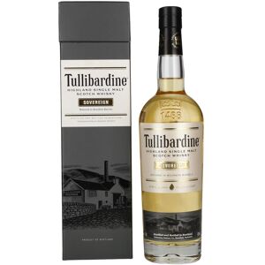 Tullibardine SOVEREIGN Highland Single Malt Scotch Whisky 43% Vol. 0,7l in geschenkverpakking Tullibardine SOVEREIGN Highland Single Malt Scotch Whisky 43% Vol. 0,7l in geschenkverpakking
