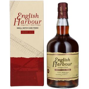 Engelse haven rum English Harbour SHERRY CASK FINISH Antigua Rum Small Batch 46% Vol. 0,7l in geschenkverpakking Engelse haven rum English Harbour SHERRY CASK FINISH Antigua Rum Small Batch 46% Vol. 0,7l in geschenkverpakking