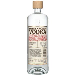 Koskenkorva Vodka LINGONBERRY SPRUCE Flavoured 37,5% Vol. 1l Koskenkorva Vodka LINGONBERRY SPRUCE Flavoured 37,5% Vol. 1l