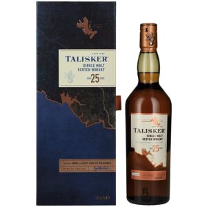 Talisker Whisky Talisker 25 Years Old Single Malt Whisky 45,8% Vol. 0,7l in geschenkverpakking Talisker Whisky Talisker 25 Years Old Single Malt Whisky 45,8% Vol. 0,7l in geschenkverpakking