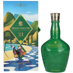 Chivas Regal Royal Salute 21 Years Old THE RIO DE JANEIRO POLO EDITION Blended Scotch Whisky 40% Vol. 0,7l in geschenkverpakking Chivas Regal Royal Salute 21 Years Old THE RIO DE JANEIRO POLO EDITION Blended Scotch Whisky 40% Vol. 0,7l in geschenkverpakking