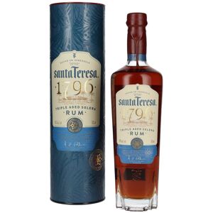 Santa Teresa Rum Santa Teresa 1796 Triple Aged Solera Rum 40% Vol. 0,7l in geschenkverpakking Santa Teresa Rum Santa Teresa 1796 Triple Aged Solera Rum 40% Vol. 0,7l in geschenkverpakking