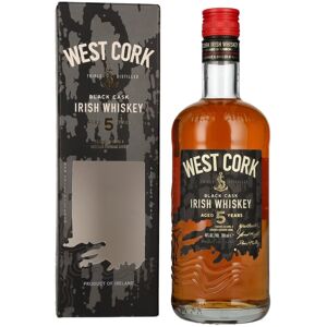 West Cork Irish Whiskey West Cork 5 Years Old Irish Whiskey BLACK CASK Finish 40% Vol. 0,7l in geschenkverpakking West Cork Irish Whiskey West Cork 5 Years Old Irish Whiskey BLACK CASK Finish 40% Vol. 0,7l in geschenkverpakking