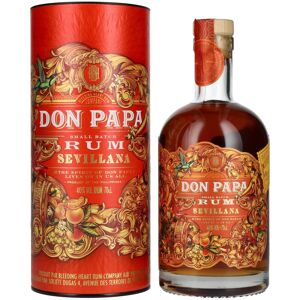 Don Papa Rum Sevillana 40% Vol. 0,7l in geschenkverpakking Don Papa Rum Sevillana 40% Vol. 0,7l in geschenkverpakking