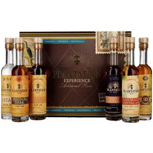 Plantage Rum Plantation EXPERIENCE BOX Artisanal Rum 41% Vol. 6x0,1l in geschenkverpakking Plantage Rum Plantation EXPERIENCE BOX Artisanal Rum 41% Vol. 6x0,1l in geschenkverpakking