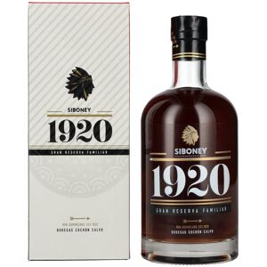 Ron Siboney 1920 GRAN RESERVA FAMILIAR Ron Dominicano 38% Vol. 0,7l in geschenkverpakking Ron Siboney 1920 GRAN RESERVA FAMILIAR Ron Dominicano 38% Vol. 0,7l in geschenkverpakking