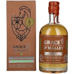 Grace O' Malley Irish Pirate Queen Whiskey Rum Cask 42% Vol. 0,7l in geschenkverpakking Grace O' Malley Irish Pirate Queen Whiskey Rum Cask 42% Vol. 0,7l in geschenkverpakking