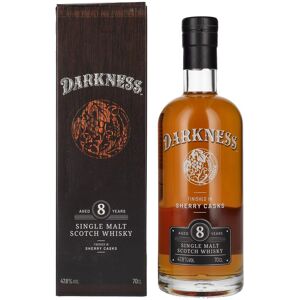 Duisternis! Whisky Darkness! 8 Years Old Single Malt Scotch Whisky SHERRY CASKS 47,8% Vol. 0,7l in geschenkverpakking Duisternis! Whisky Darkness! 8 Years Old Single Malt Scotch Whisky SHERRY CASKS 47,8% Vol. 0,7l in geschenkverpakking