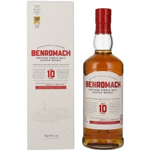 Benromach 10 Years Old The Classic Speyside Single Malt 43% Vol. 0,7l in geschenkverpakking Benromach 10 Years Old The Classic Speyside Single Malt 43% Vol. 0,7l in geschenkverpakking