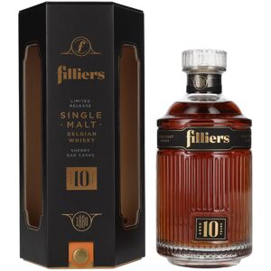 Filliers 10 Year Old Belgian Single Malt Whisky 43% Vol. 0,7l in geschenkverpakking Filliers 10 Year Old Belgian Single Malt Whisky 43% Vol. 0,7l in geschenkverpakking
