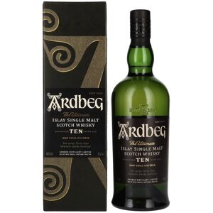 Ardbeg Whisky Ardbeg TEN Years Old Islay Single Malt 46% Vol. 0,7l in geschenkverpakking Ardbeg Whisky Ardbeg TEN Years Old Islay Single Malt 46% Vol. 0,7l in geschenkverpakking