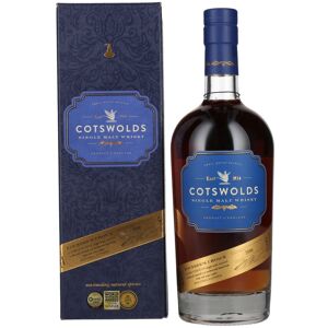Cotswolds FOUNDER'S CHOICE Single Malt Whisky 59,1% Vol. 0,7l in geschenkverpakking Cotswolds FOUNDER'S CHOICE Single Malt Whisky 59,1% Vol. 0,7l in geschenkverpakking