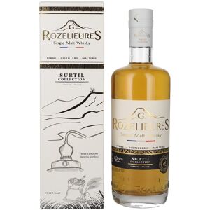 Rozelieures Whisky G. Rozelieures SUBTIL COLLECTION Single Malt Whisky 40% Vol. 0,7l in geschenkverpakking Rozelieures Whisky G. Rozelieures SUBTIL COLLECTION Single Malt Whisky 40% Vol. 0,7l in geschenkverpakking