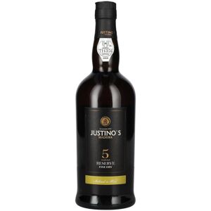 Justino's Madeira Wines Justino's Madeira 5 Years Old RESERVE Fine Dry 19% Vol. 0,75l Justino's Madeira Wines Justino's Madeira 5 Years Old RESERVE Fine Dry 19% Vol. 0,75l