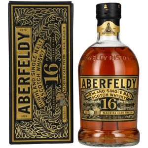 Aberfeldy 16 Years Old Highland Single Malt MADEIRA CASK FINISH 40% Vol. 0,7l in geschenkverpakking Aberfeldy 16 Years Old Highland Single Malt MADEIRA CASK FINISH 40% Vol. 0,7l in geschenkverpakking
