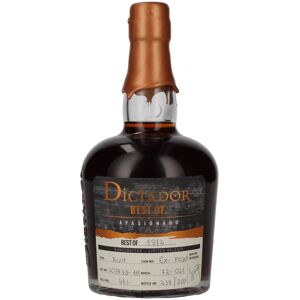 Dictador rum Dictador BEST OF 1972 APASIONADO Colombian Rum 45YO/030317/EX-P030 41% Vol. 0,7l Dictador rum Dictador BEST OF 1972 APASIONADO Colombian Rum 45YO/030317/EX-P030 41% Vol. 0,7l
