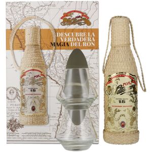 Ron Millonario 15 Solera Reserva Especial 40% Vol. 0,7l in geschenkverpakking met 2 Bril Ron Millonario 15 Solera Reserva Especial 40% Vol. 0,7l in geschenkverpakking met 2 Bril