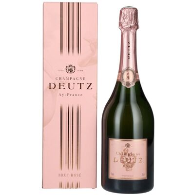 Deutz Champagne Rosé 12% Vol. 0,75l in geschenkverpakking Deutz Champagne Rosé 12% Vol. 0,75l in geschenkverpakking
