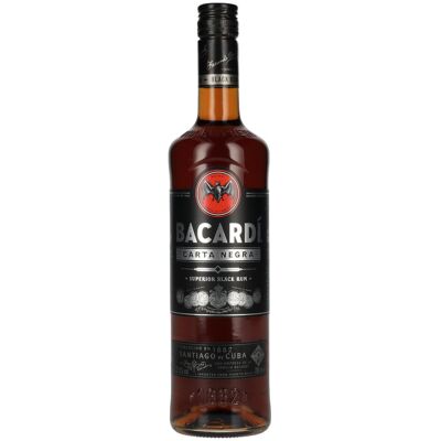 Bacardi Carta Negra Superior Black Rum 37,5% Vol. 0,7l Bacardi Carta Negra Superior Black Rum 37,5% Vol. 0,7l