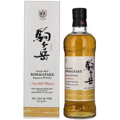 Mars Whisky Mars KOMAGATAKE Single Malt Japanese Whisky Limited Edition 2018 48% Vol. 0,7l in geschenkverpakking Mars Whisky Mars KOMAGATAKE Single Malt Japanese Whisky Limited Edition 2018 48% Vol. 0,7l in geschenkverpakking