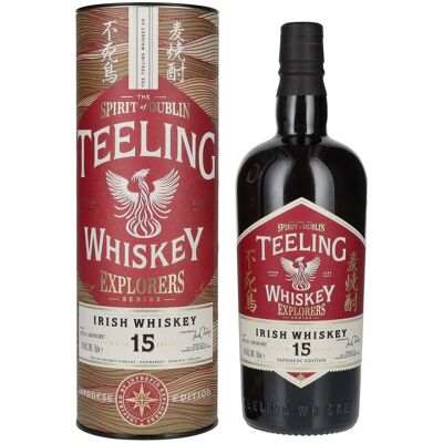 Teeling Whiskey 15 Years Old EXPLORERS SERIES Irish Whiskey Japanese Edition 46% Vol. 0,7l in geschenkverpakking Teeling Whiskey 15 Years Old EXPLORERS SERIES Irish Whiskey Japanese Edition 46% Vol. 0,7l in geschenkverpakking