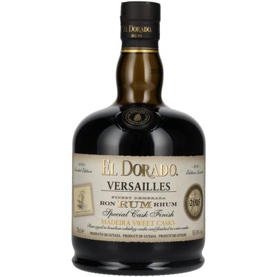 El Dorado Rum VERSAILLES Special Madeira Sweet Casks 2005 55,9% Vol. 0,7l El Dorado Rum VERSAILLES Special Madeira Sweet Casks 2005 55,9% Vol. 0,7l
